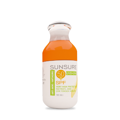 Dermo Clean Sunsure Anti-Akne & Antiaging Güneş Kremi 50 Spf 100 ml